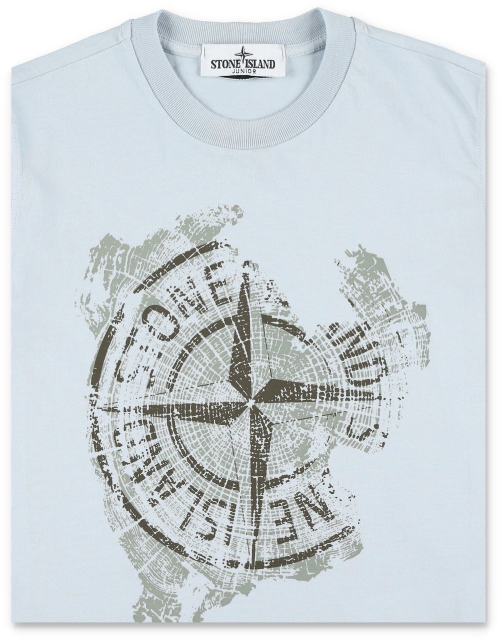 Stone Island Tee Bussola Blu Blauw