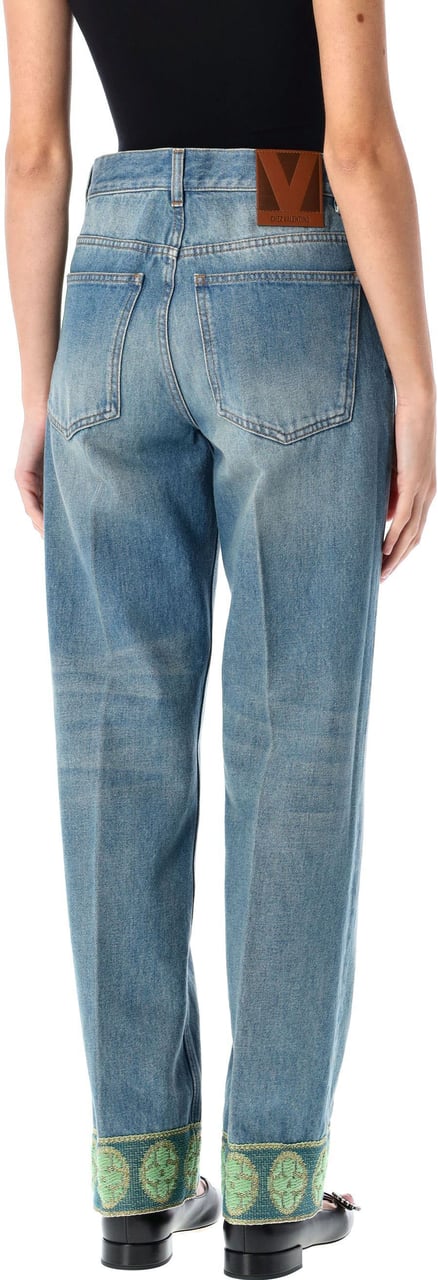 Valentino Garavani Valentino Garavani Jeans Blue Blauw
