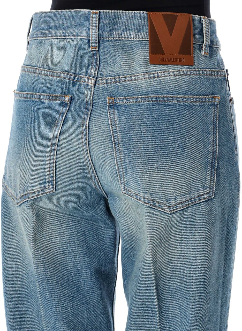 Valentino Garavani Valentino Garavani Jeans Blue Blauw