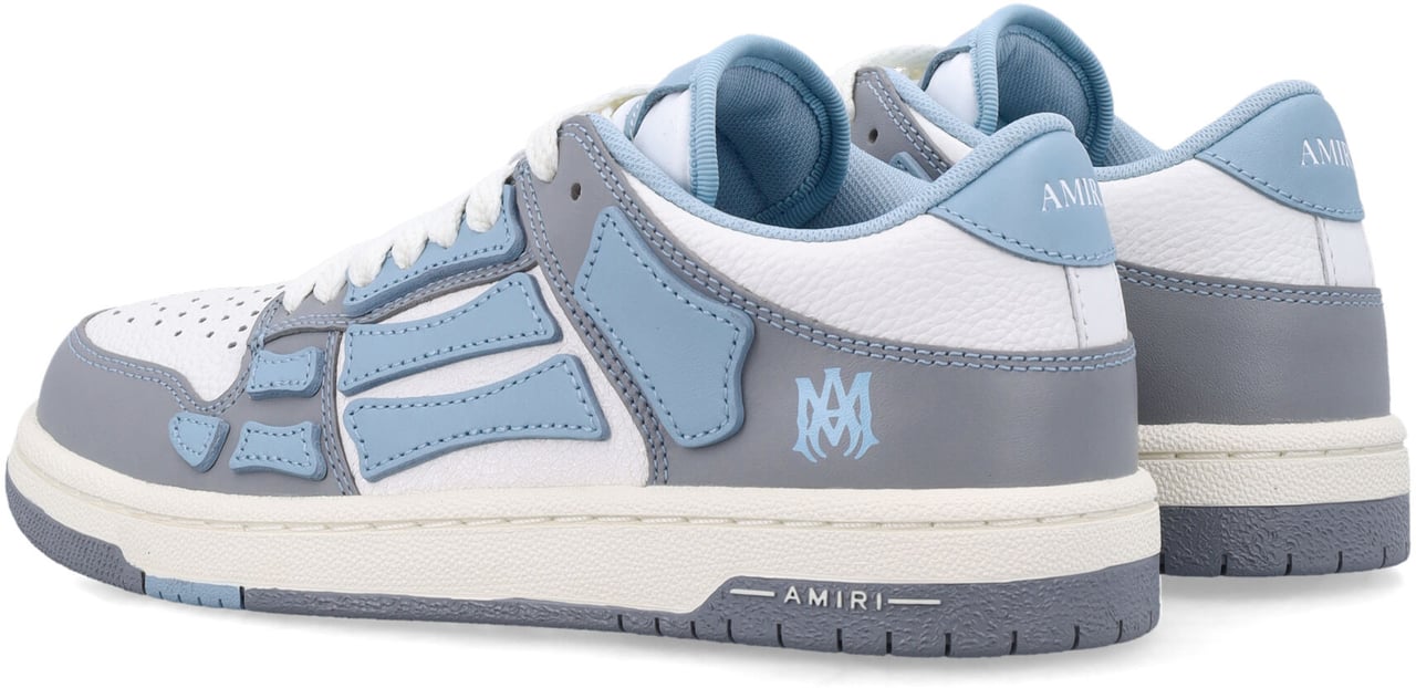 Amiri Varisty Skel Low Top Ocean Sky Zwart