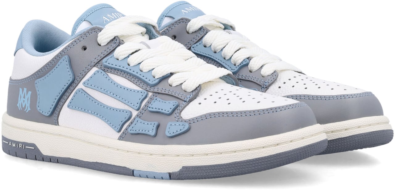 Amiri Varisty Skel Low Top Ocean Sky Zwart