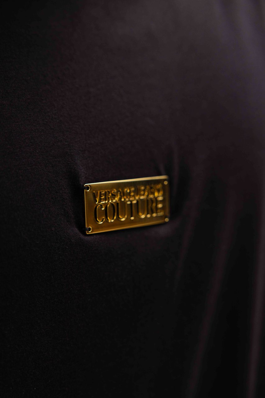 Versace Jeans Couture T-Shirts And Polos Black Zwart