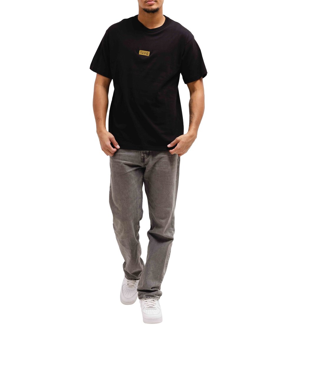Versace Jeans Couture T-Shirts And Polos Black Zwart