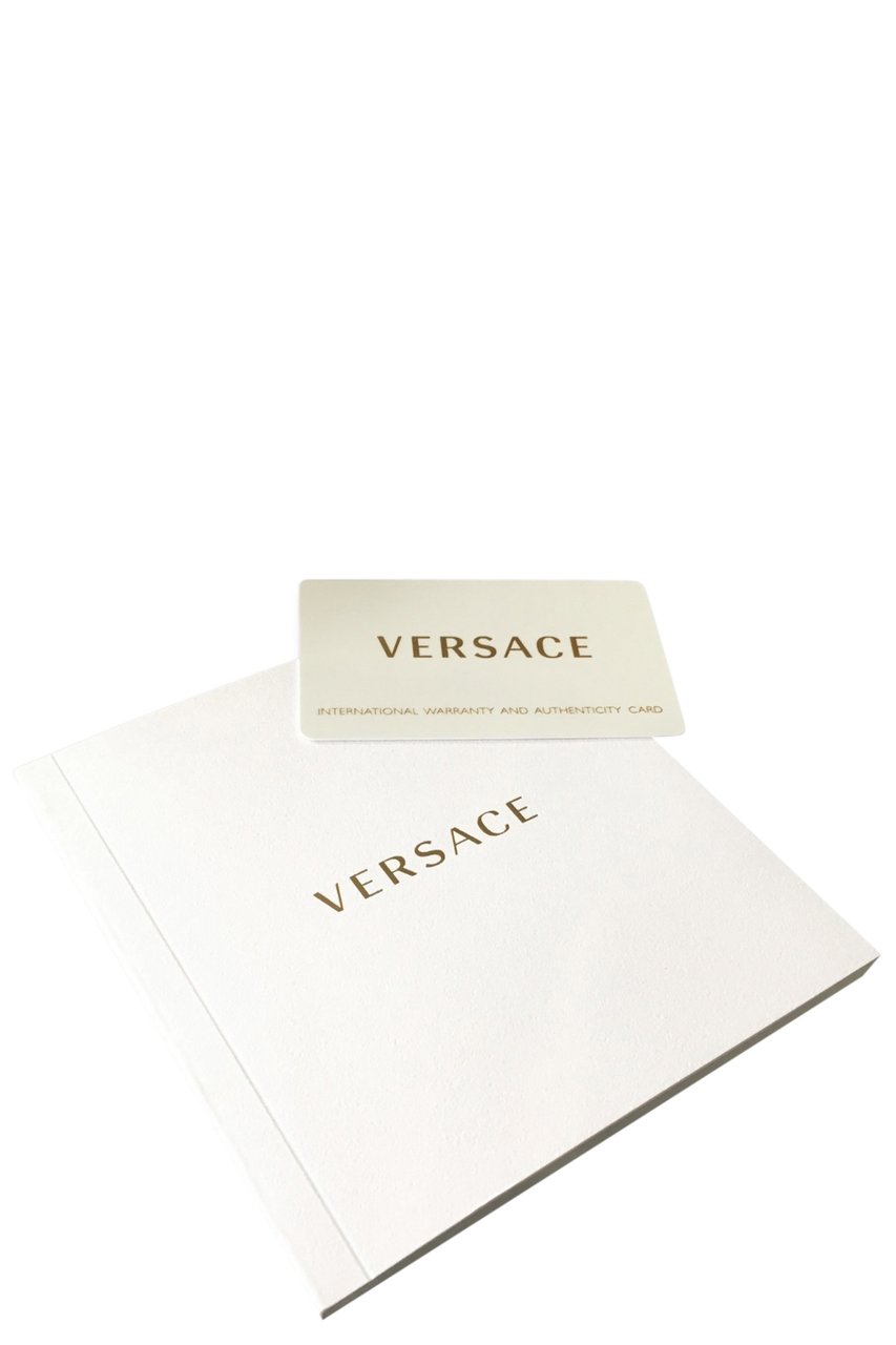 Versace VE5A00520 V-Circle heren horloge 44 mm Blauw