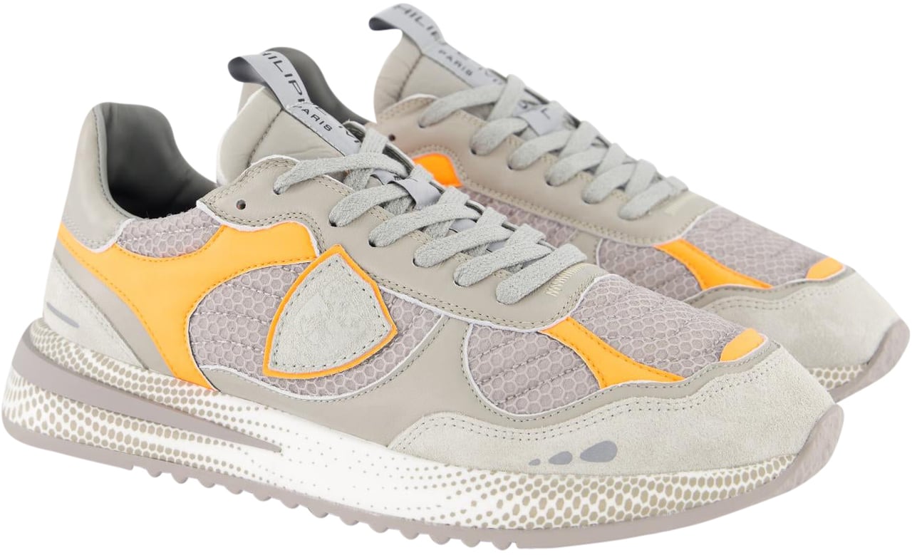 Philippe Model Heren Olympique Low Grijs
