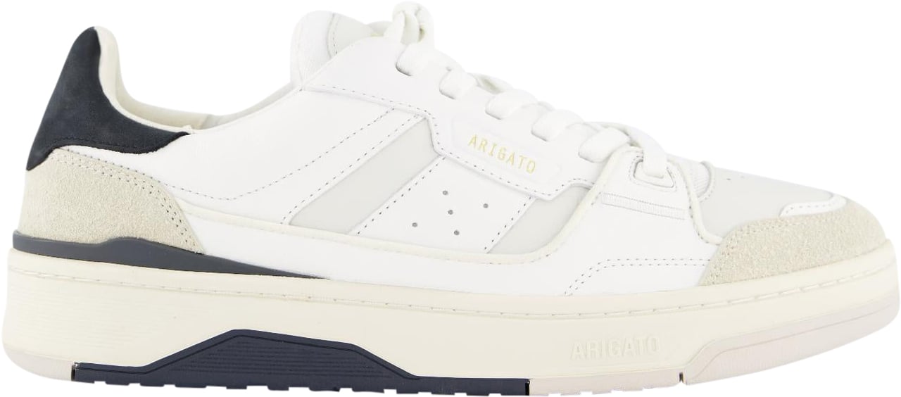 Axel Arigato Heren Clay Sneaker Wit/Blauw Wit