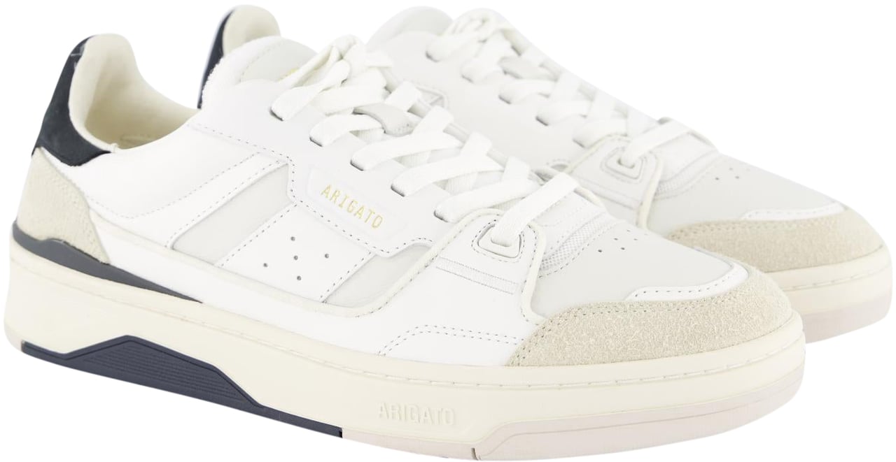 Axel Arigato Heren Clay Sneaker Wit/Blauw Wit