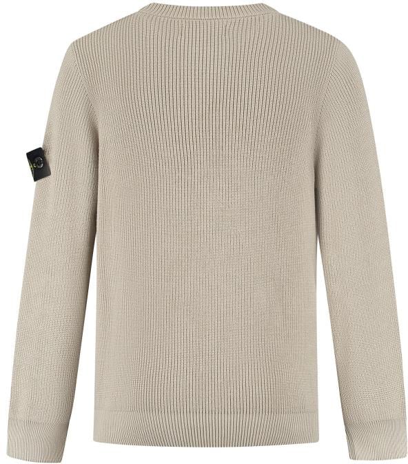Stone Island Junior Crew Neck Beige