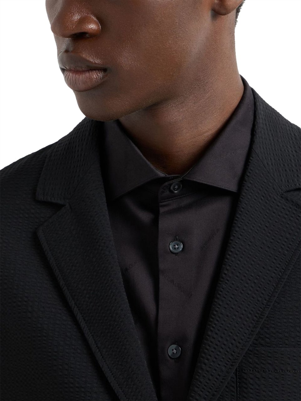 Emporio Armani Jackets Black Zwart