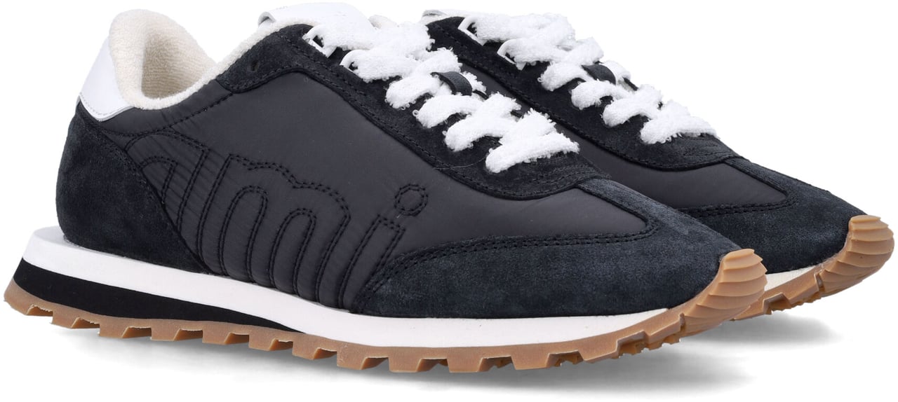 AMI Paris Ami new rush sneakers Zwart