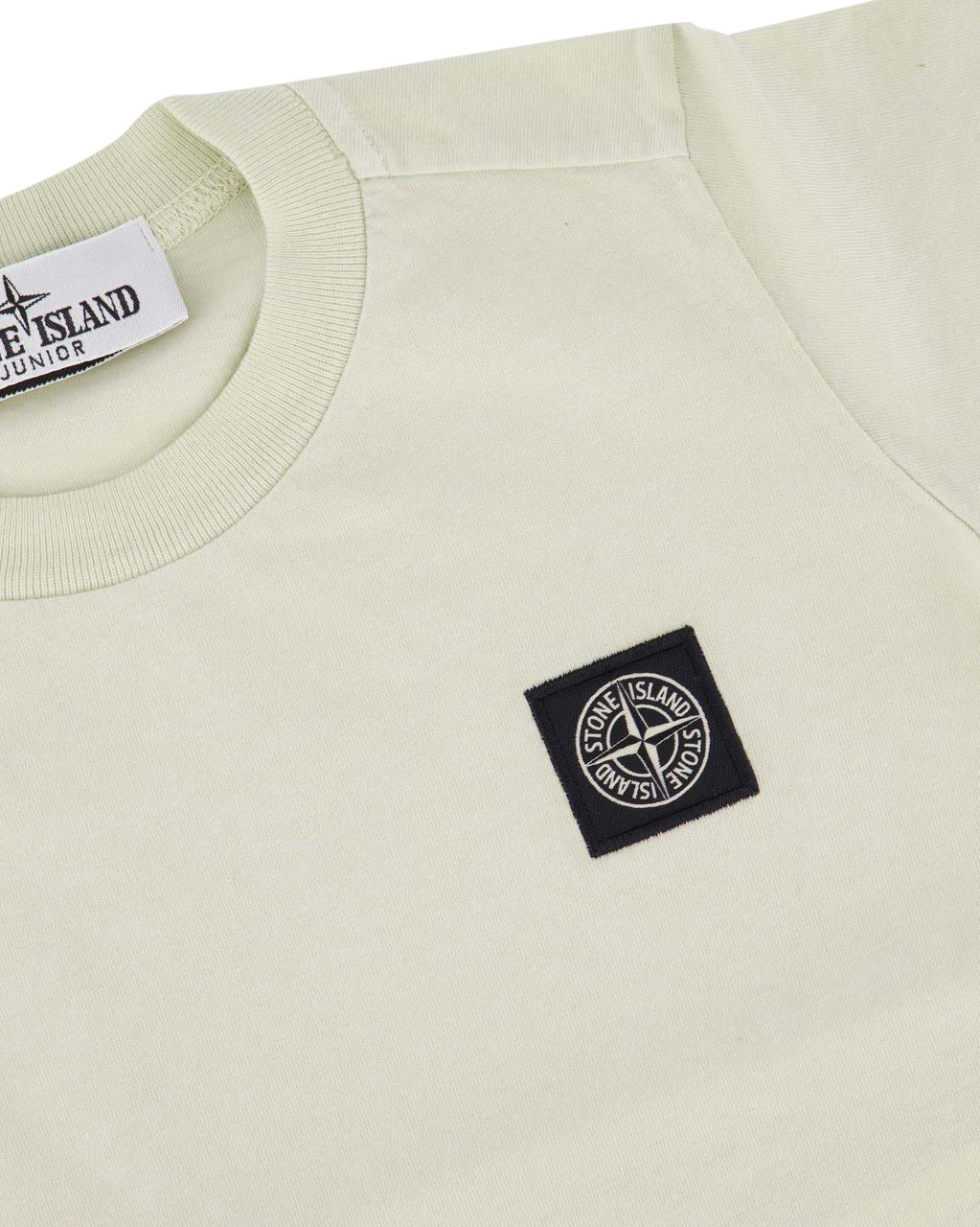 Stone Island Junior Kids T Shirt Beige
