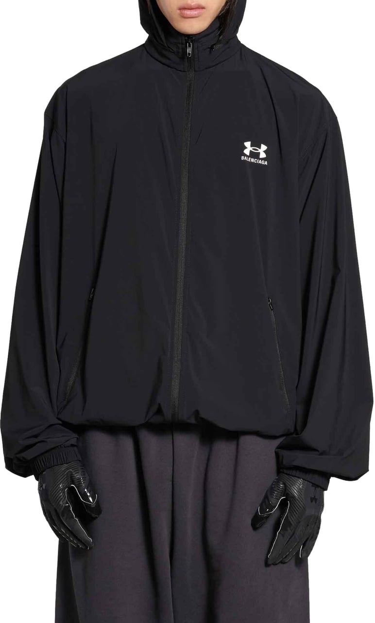 Balenciaga Coats Black Zwart