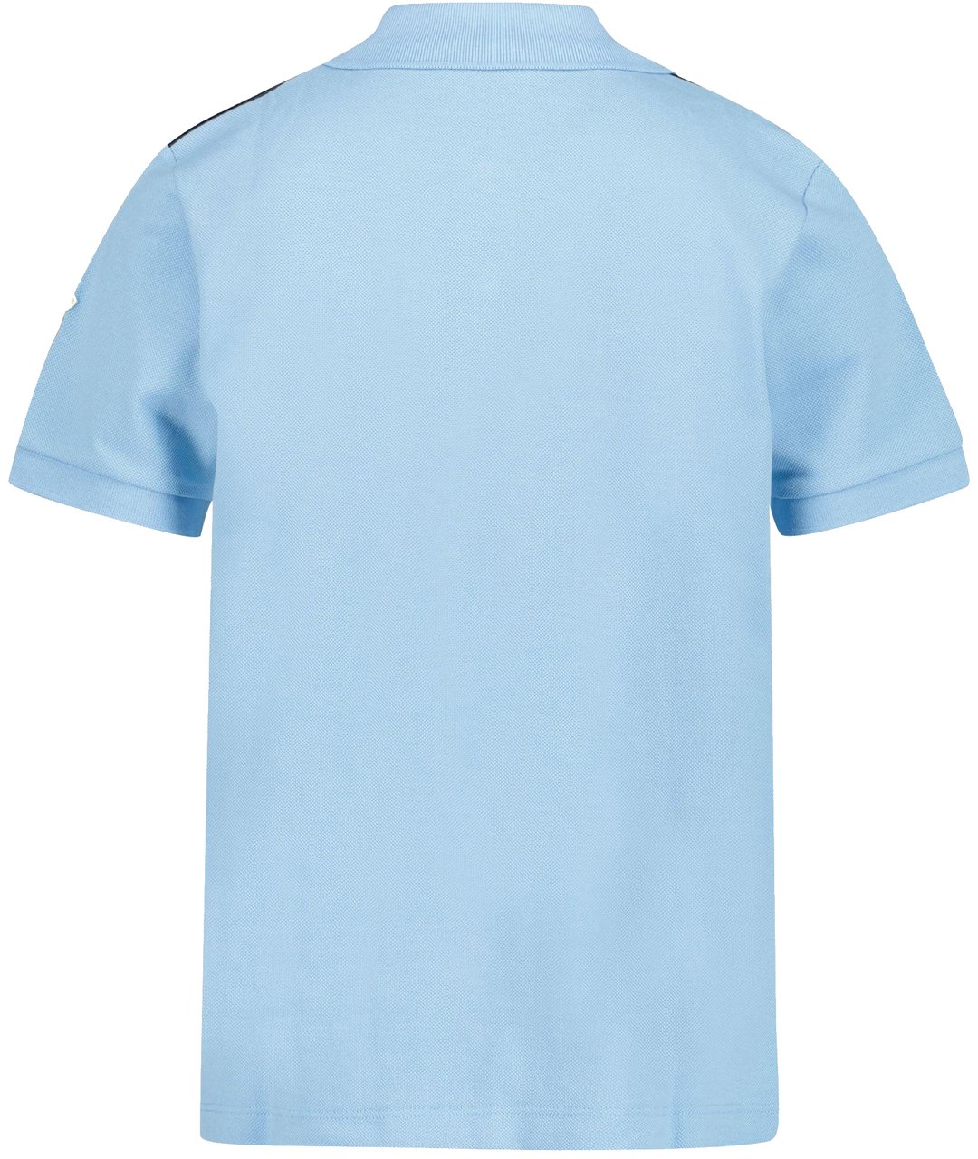 Moncler Moncler Kinder Jongens Polo In Licht Blauw Blauw