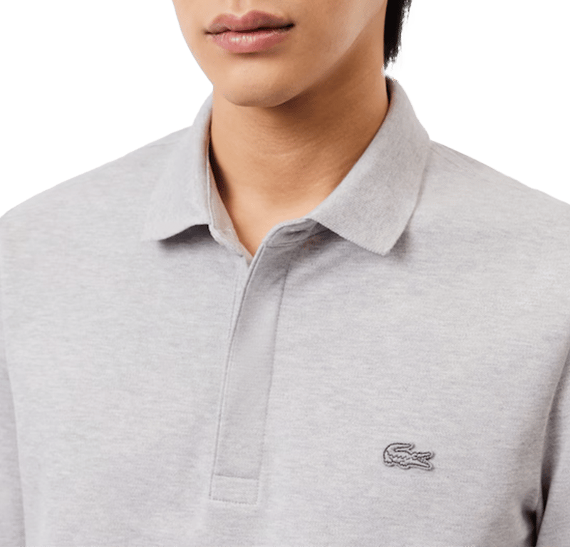 Lacoste Lacoste Polos Lichtgrijs Ph2481 Grijs