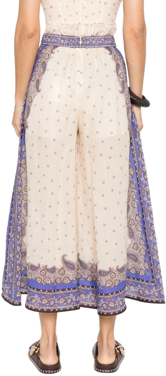 Zimmermann Trousers Purple Paars