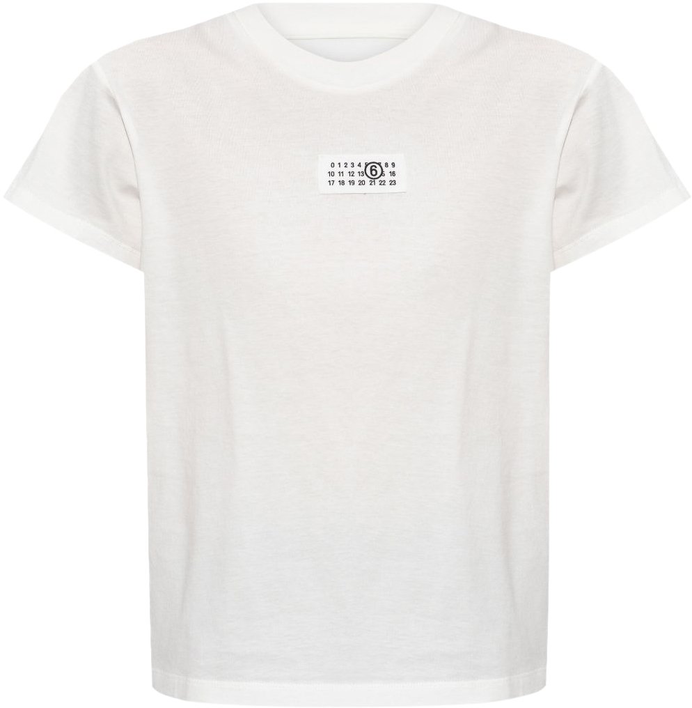 MM6 Maison Margiela T-Shirts And Polos White Wit
