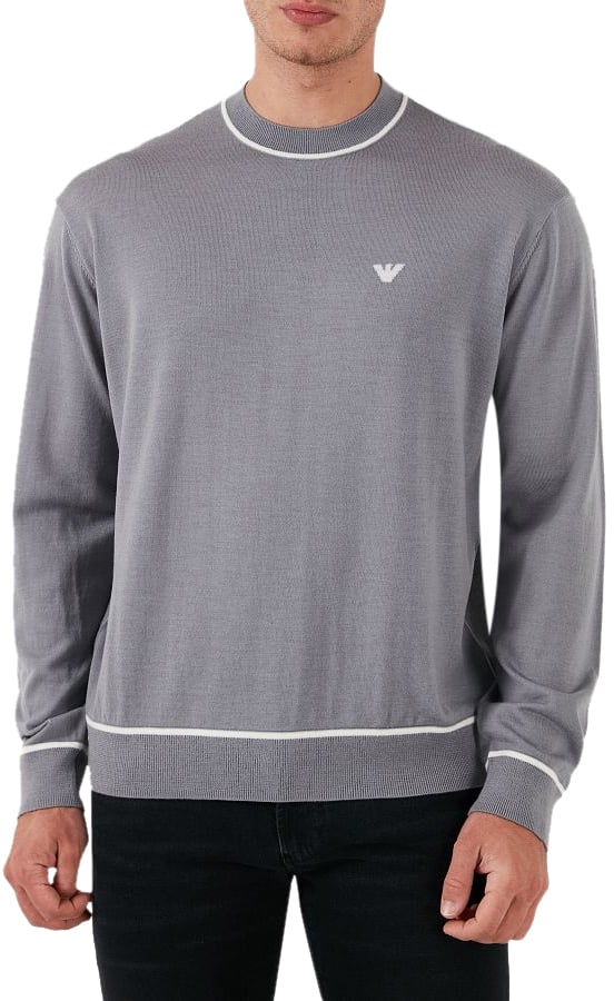 Emporio Armani Sweaters Grey Grijs