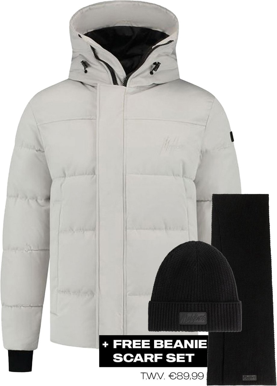 Malelions Porter Parka Cream Beige
