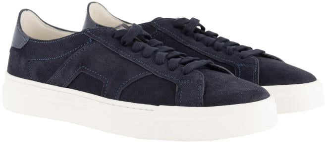 Santoni Dsb Sneaker Blauw
