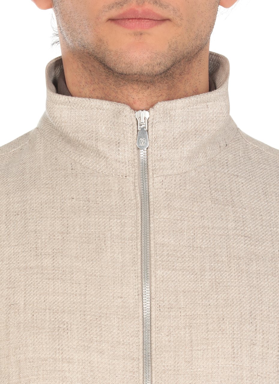 Brunello Cucinelli Coats Grey Grijs