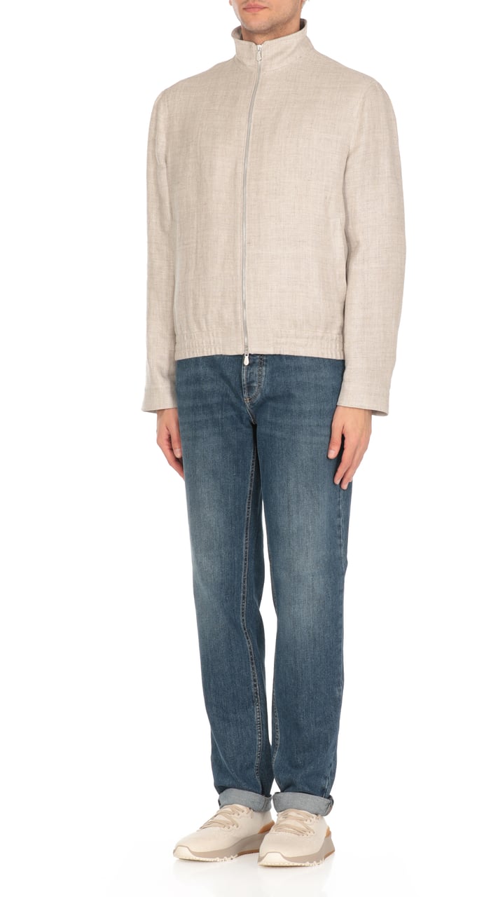 Brunello Cucinelli Coats Grey Grijs