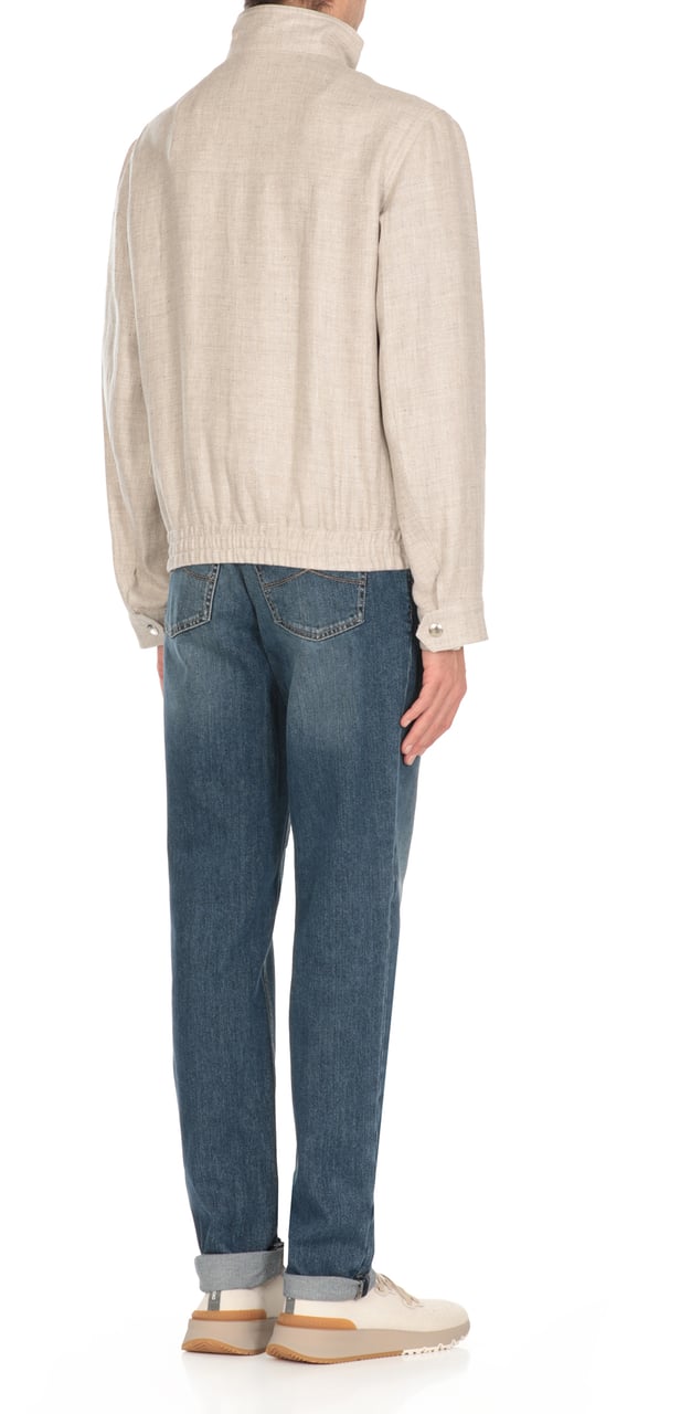 Brunello Cucinelli Coats Grey Grijs