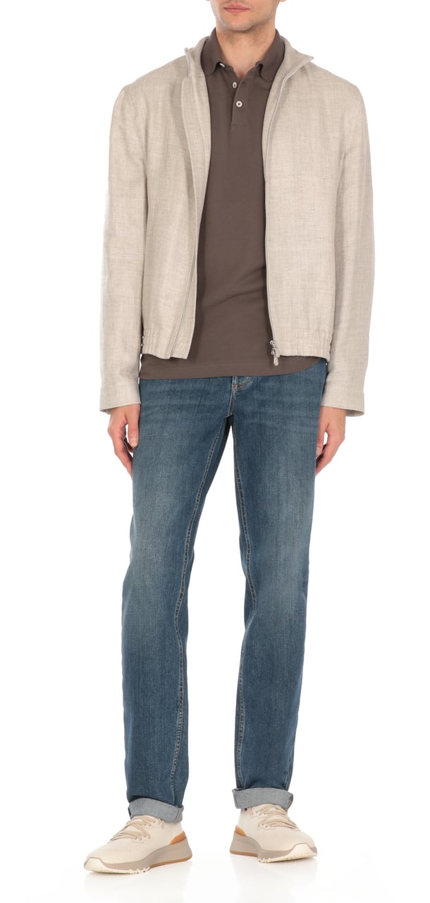 Brunello Cucinelli Coats Grey Grijs