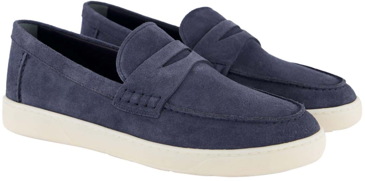 HOGAN Heren Cool Mocassin Blauw Blauw