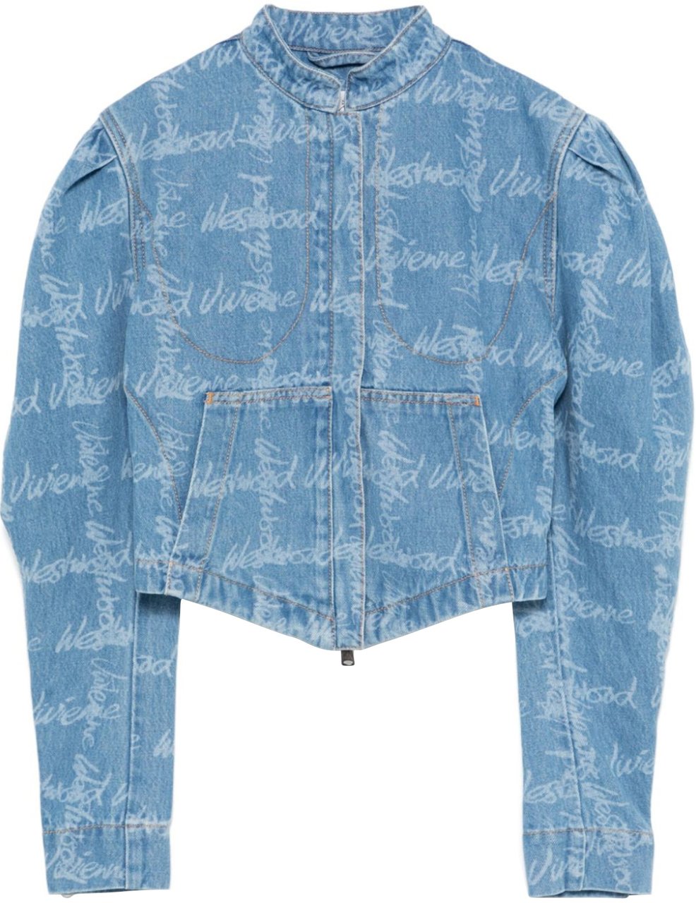 Vivienne Westwood Filli Jacket Grid/blue Blauw