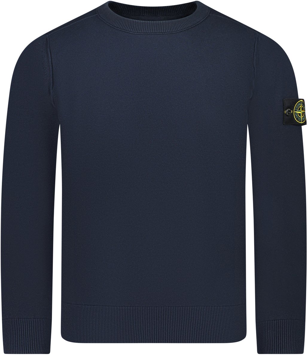 Stone Island Gilet knoop blauw Blauw