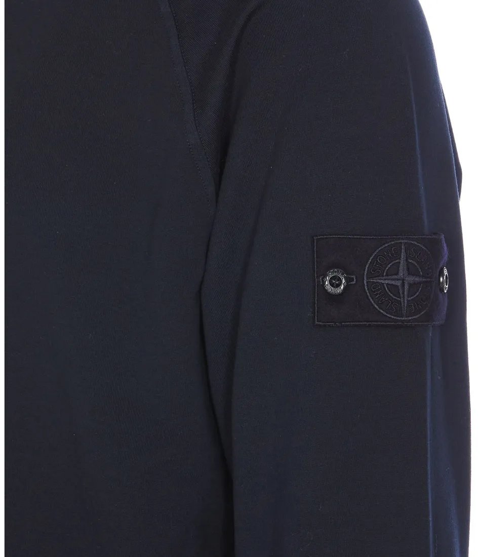 Stone Island sweater dbl shadow Blauw