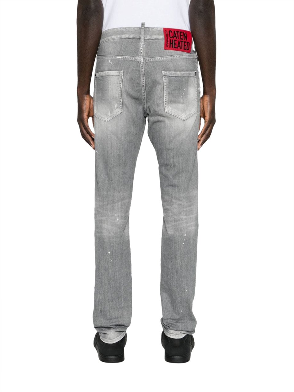 Dsquared2 Heren Pants 5 Pockets Grijs Grijs