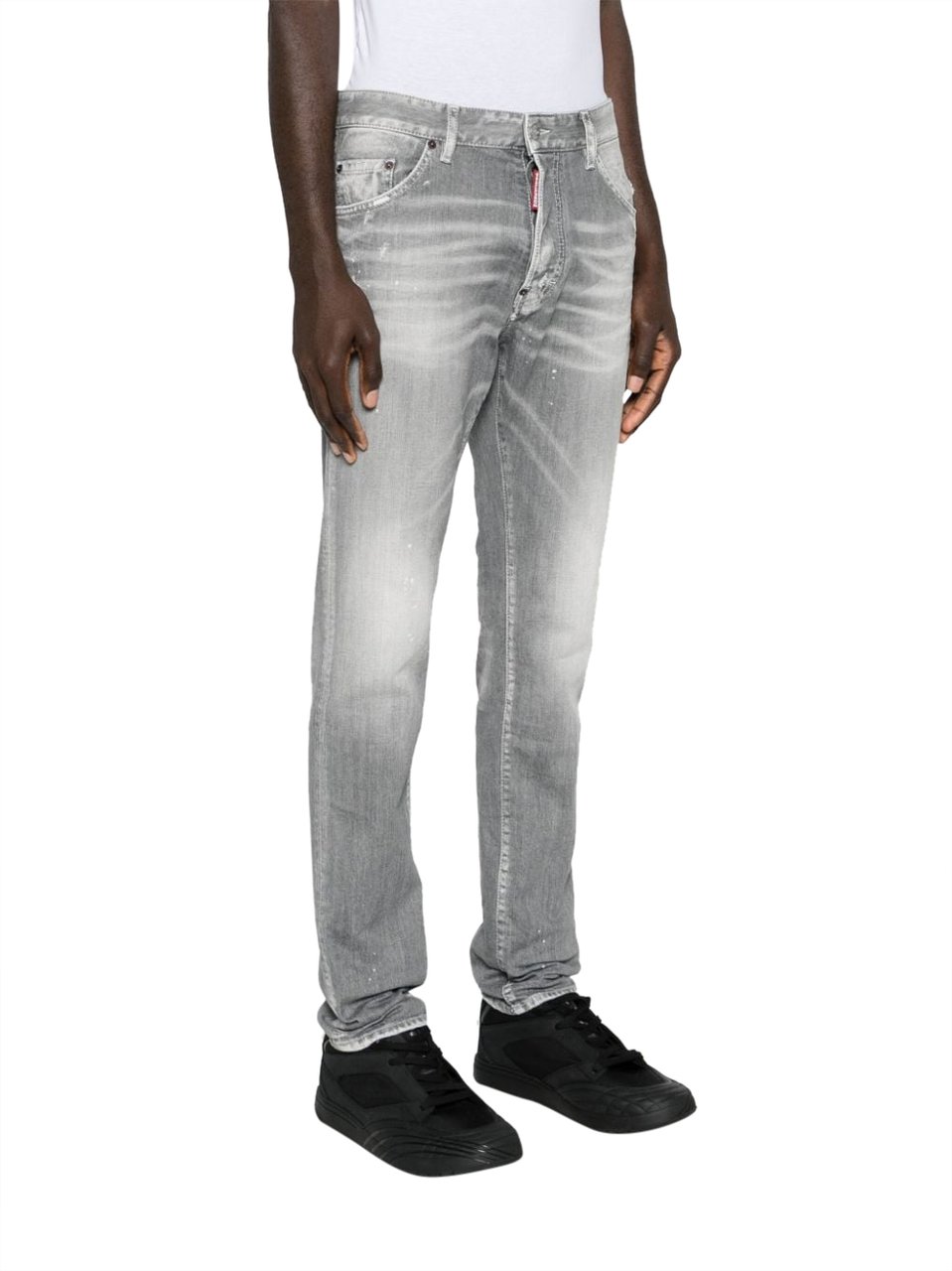 Dsquared2 Heren Pants 5 Pockets Grijs Grijs