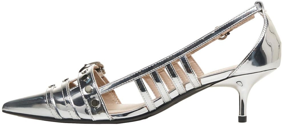 Pinko Knitten heels 'Gloria' Zilver