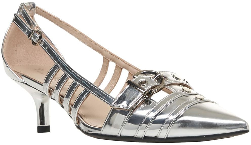 Pinko Knitten heels 'Gloria' Zilver