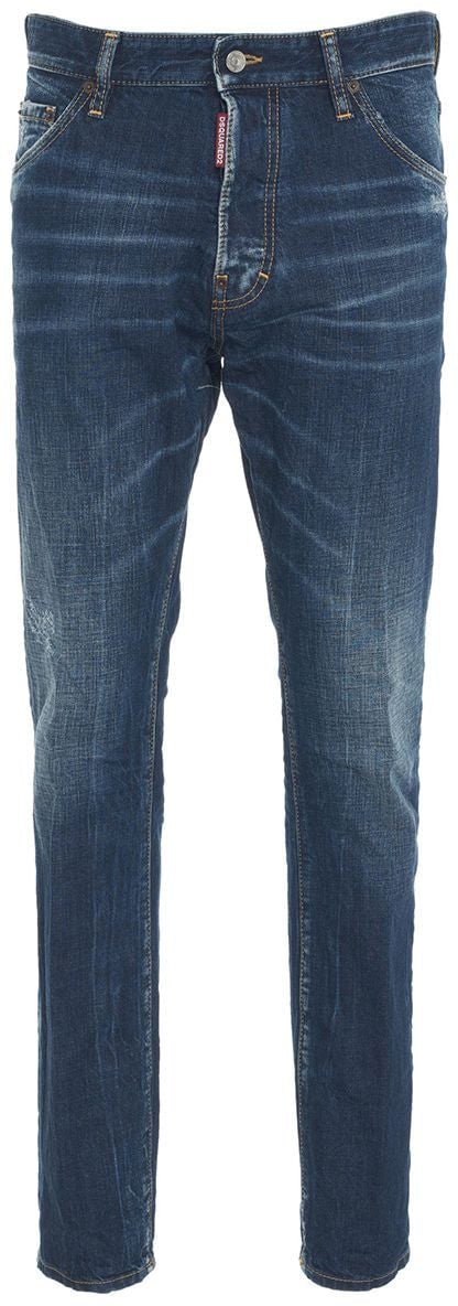 Dsquared2 Slim fit jeans 'Cool Guy' Blauw