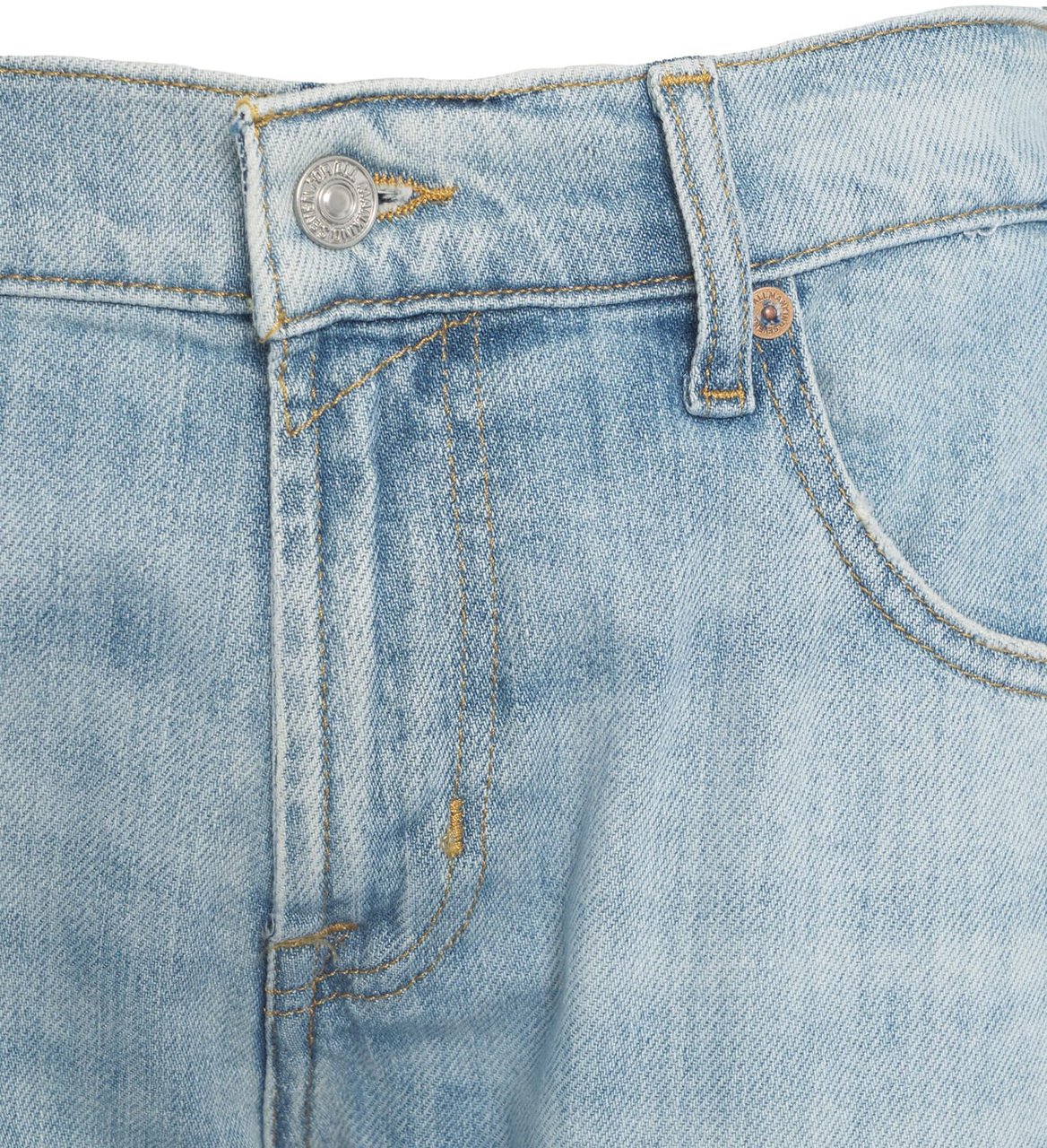 7 For All Mankind Straight jeans 'The Straight Outline' Blauw