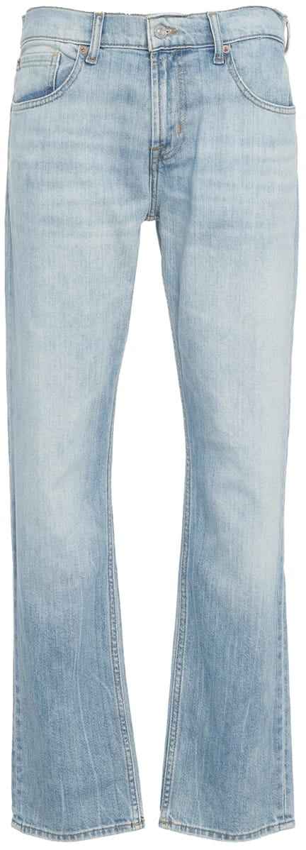 7 For All Mankind Straight jeans 'The Straight Outline' Blauw