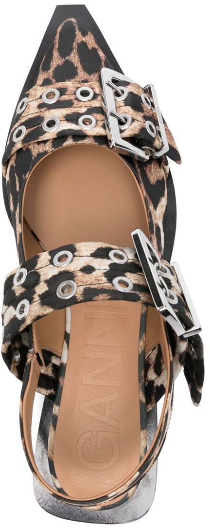 Ganni Sandalen S2947 Bruin