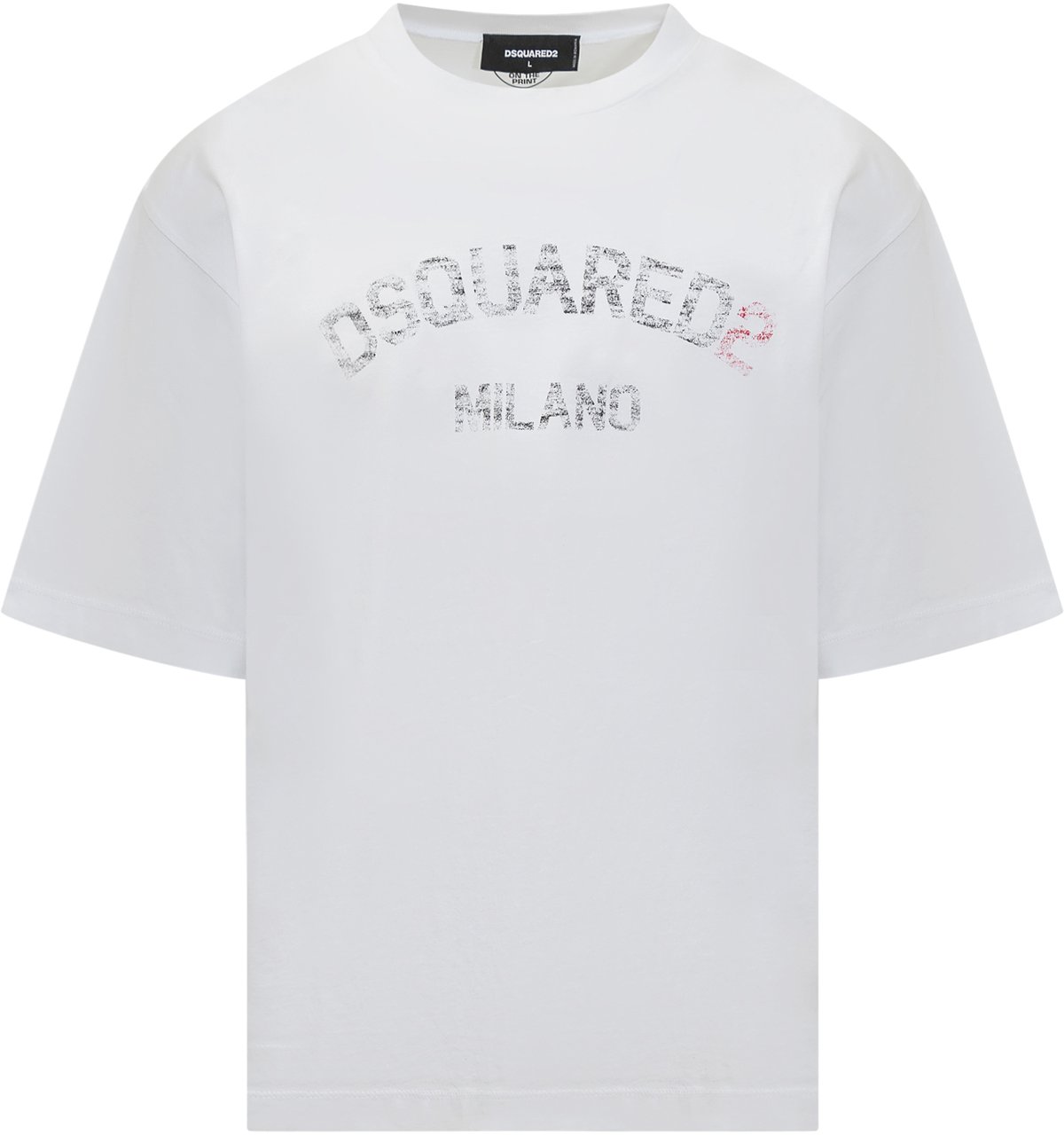 Dsquared2 T-Shirt Loose Fit Wit