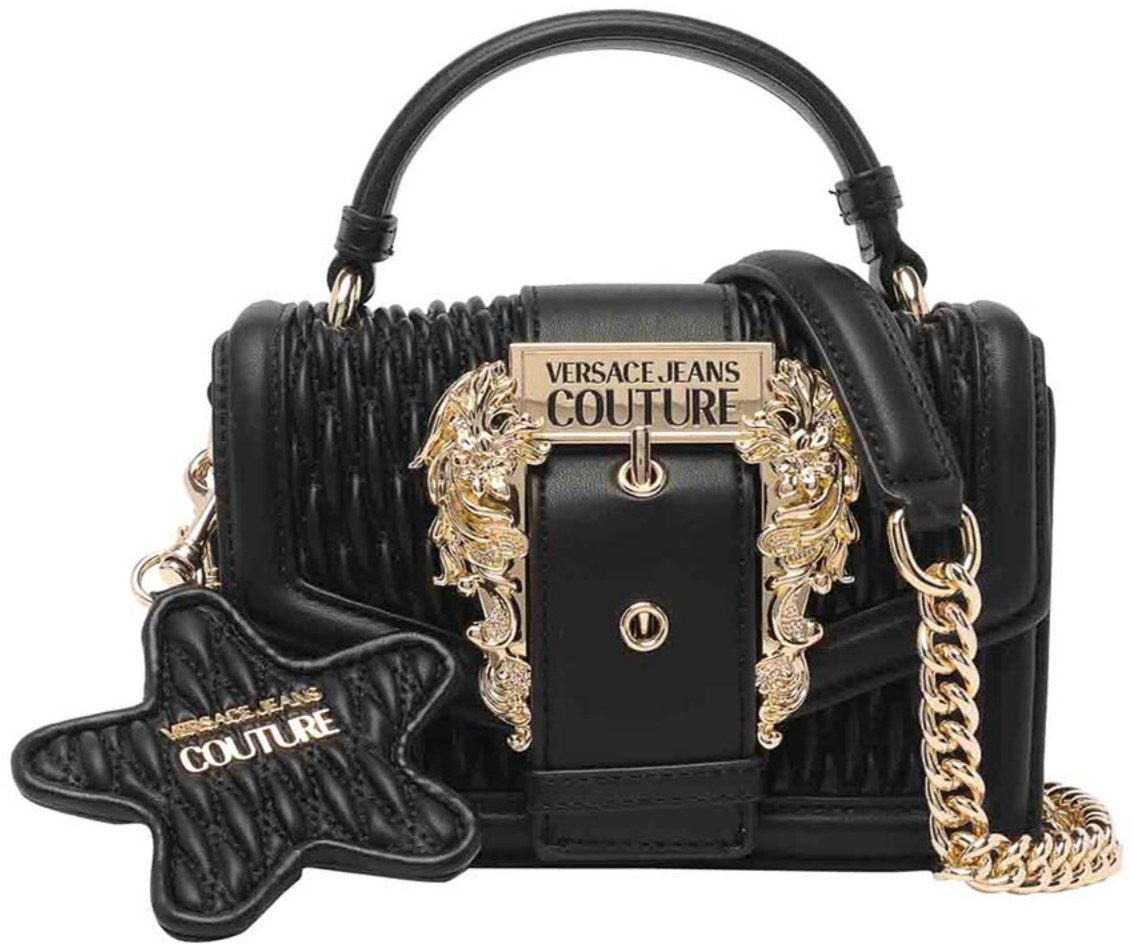 Versace Jeans Couture Versace Jeans Tas Zwart Polyester One Size crossbody tassen zwart Zwart