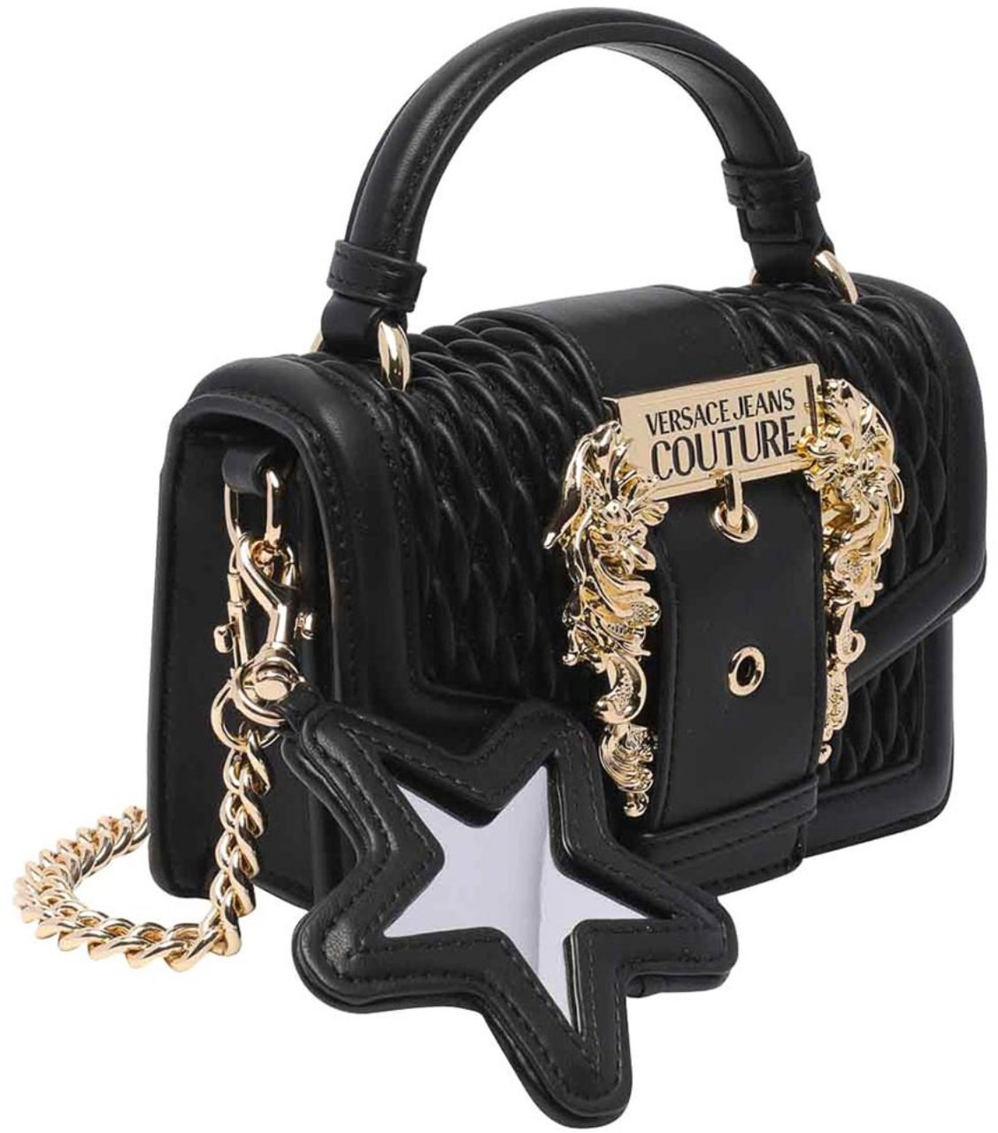 Versace Jeans Couture Versace Jeans Tas Zwart Polyester One Size crossbody tassen zwart Zwart