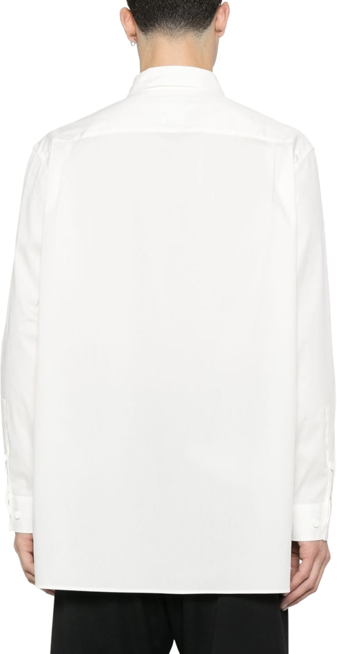 Y-3 Pleat Shirt White Wit
