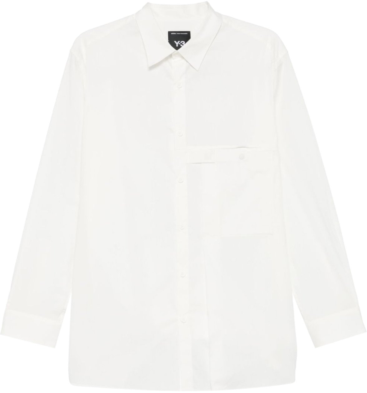 Y-3 Pleat Shirt White Wit