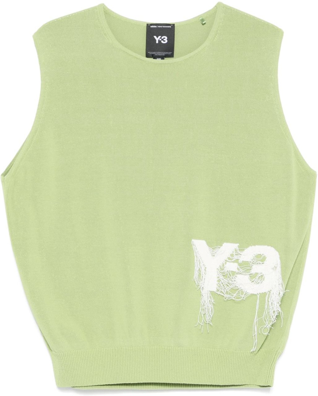 Y-3 Knit Vest Maglim Groen