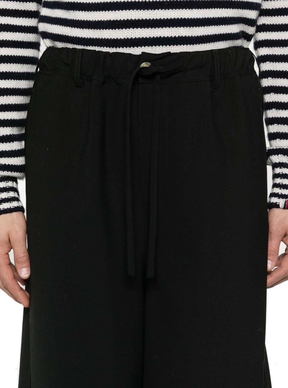 Marni Trousers Black Zwart