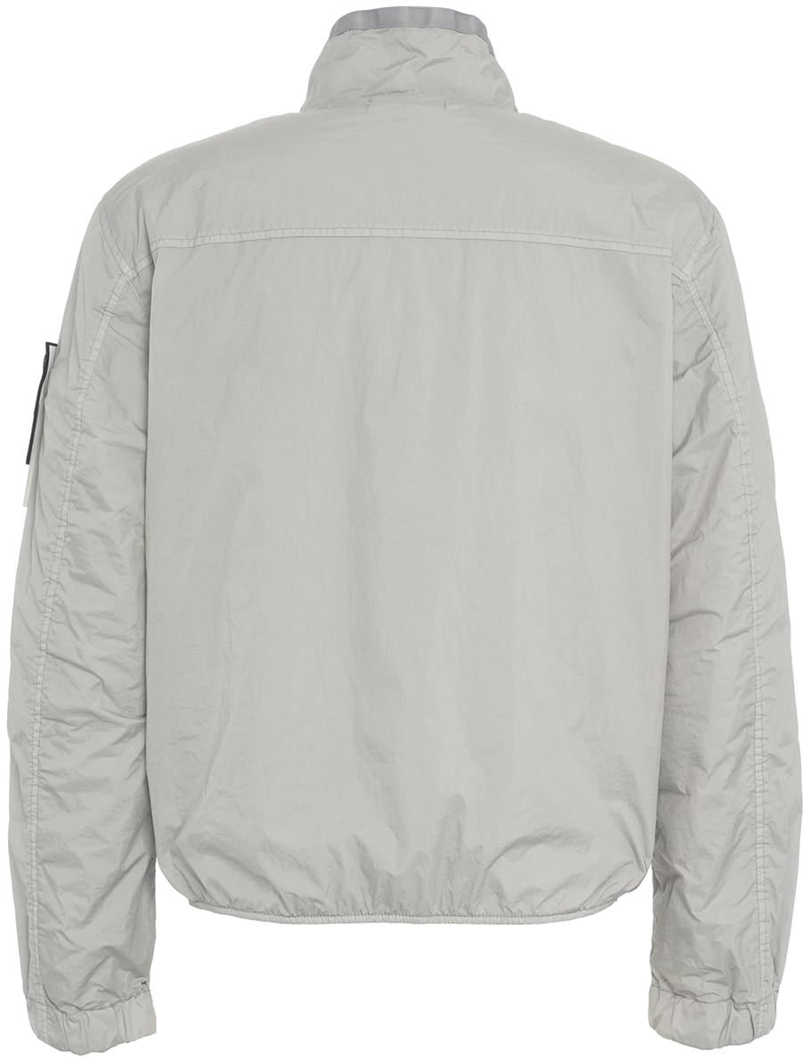 Stone Island Casual jacket in recycled nylon Grijs