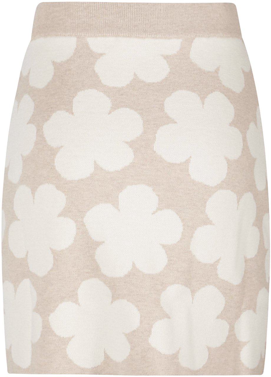 Kenzo Hana Dots Skirt Brown Bruin