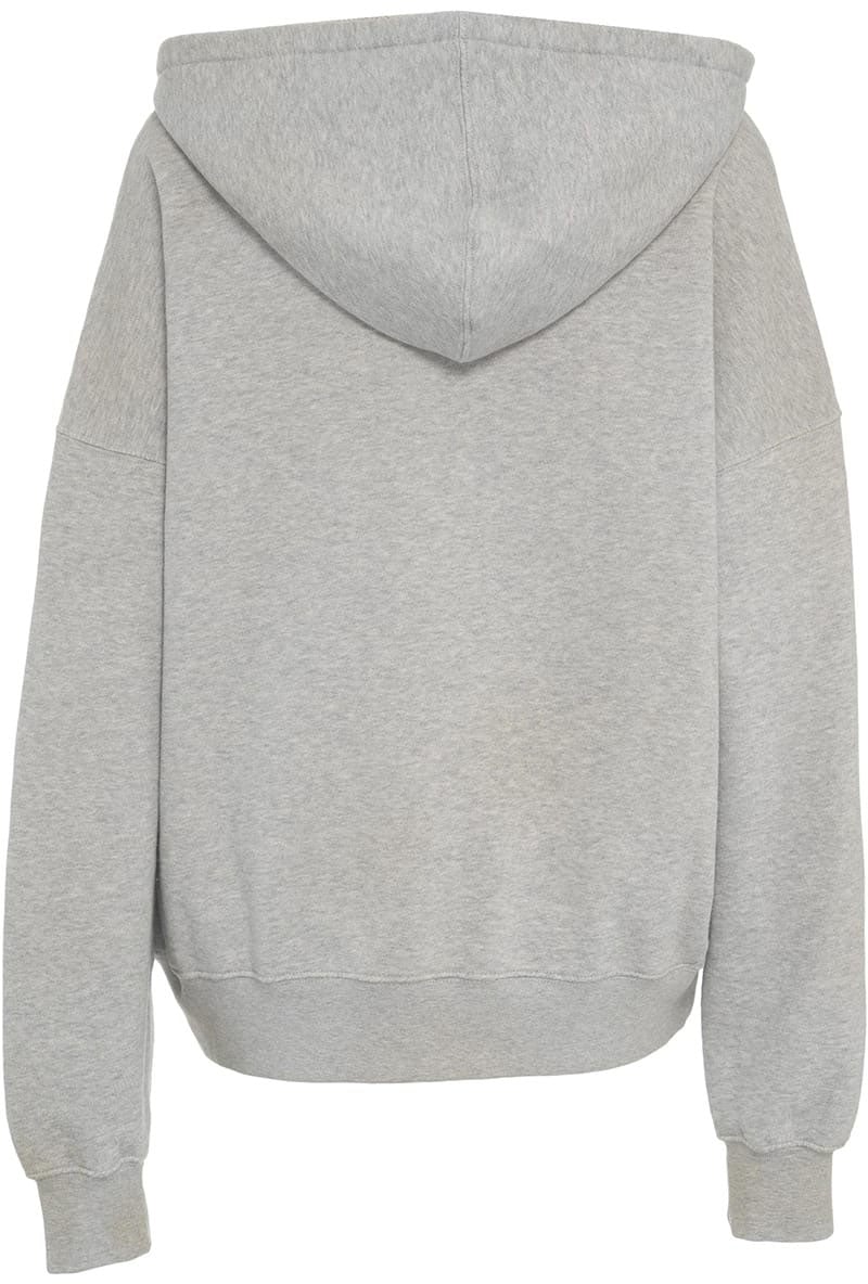Golden Goose Hoodie with logo lettering 'Morman' Grijs