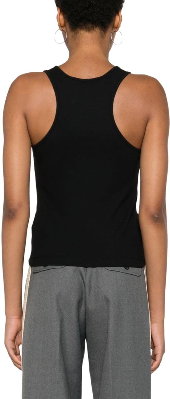 Palm Angels Top Black Zwart